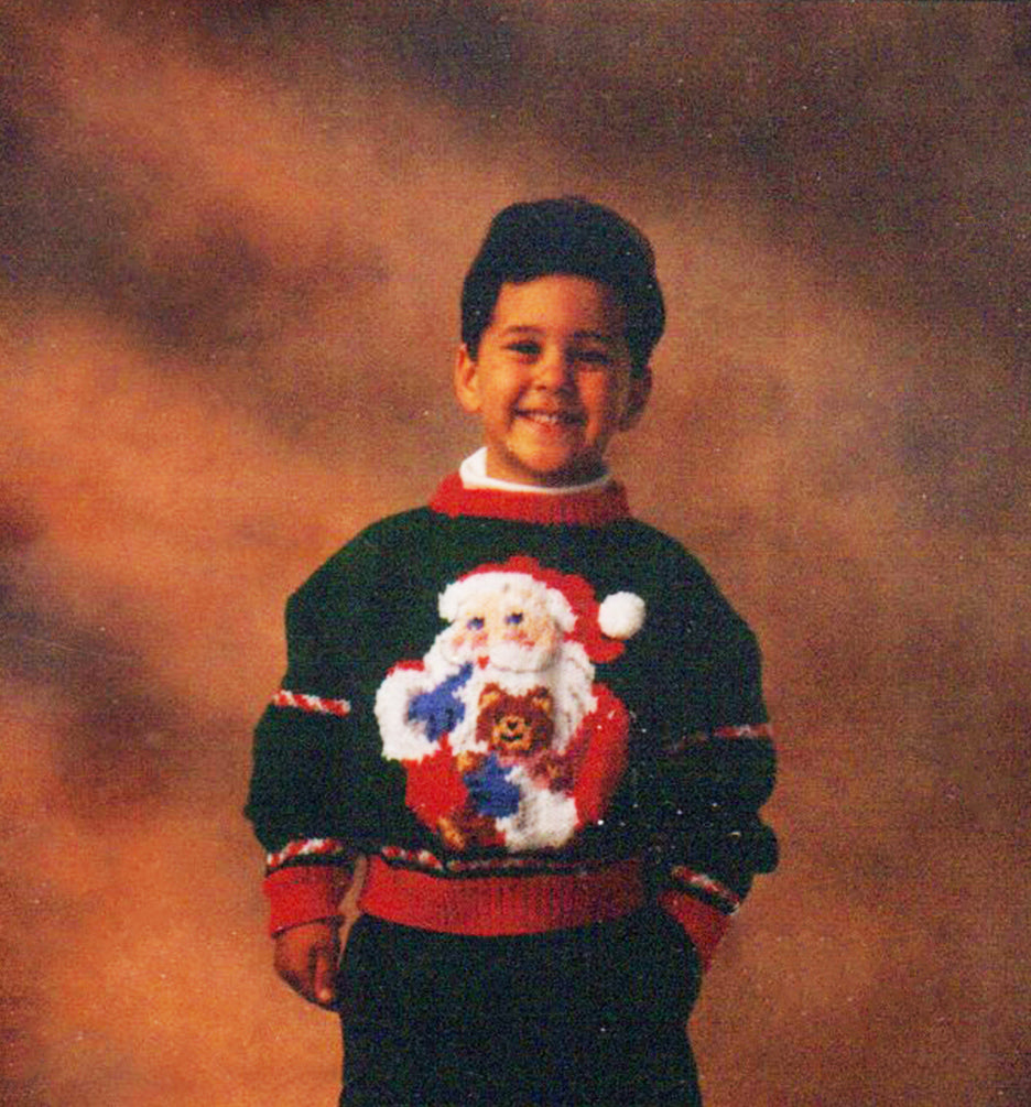 Patrón de jersey de Papá Noel