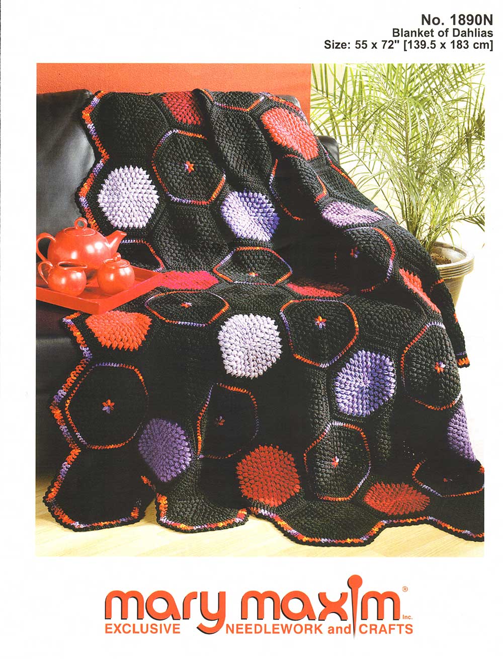 Blanket Of Dahlias Pattern