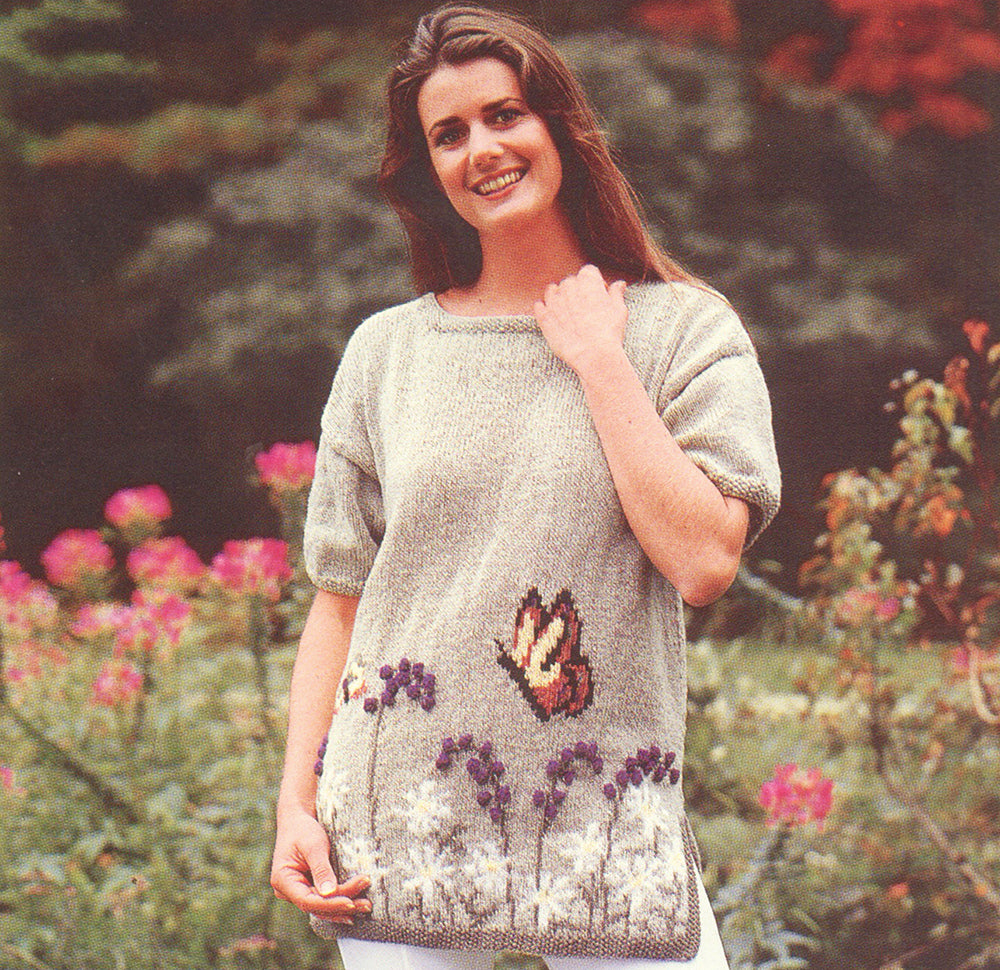 Butterfly & Daisies Tunic Pattern