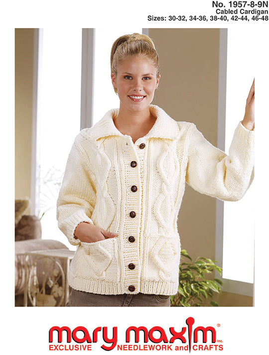 Cabled Cardigan Pattern