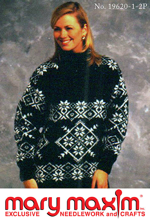 Modèle de tunique flocon de neige