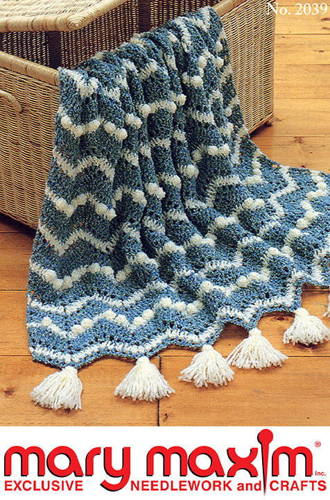Soft Boucle Crochet Afghan Pattern – Mary Maxim