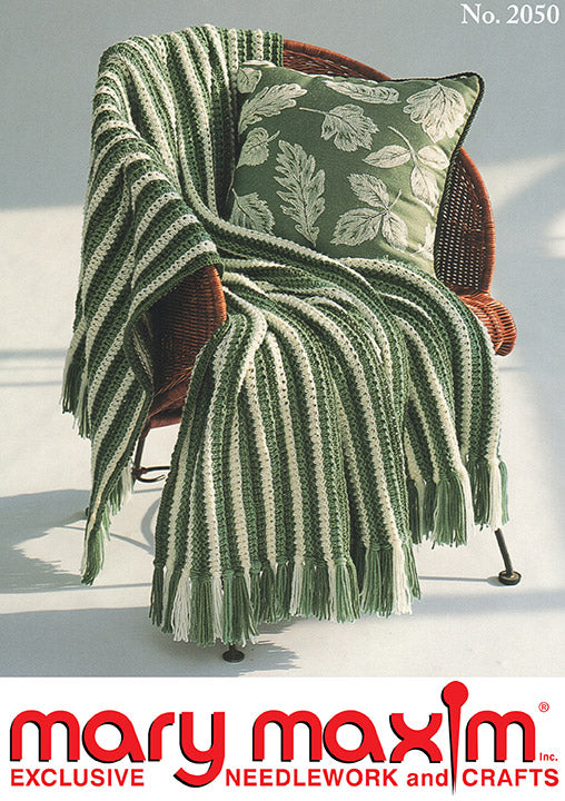 Triple Stripe Afghan Pattern