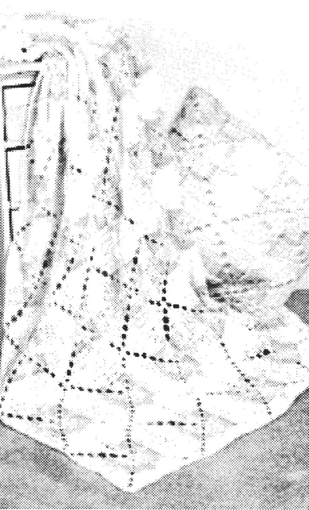 Modèle afghan de poche pour bébé