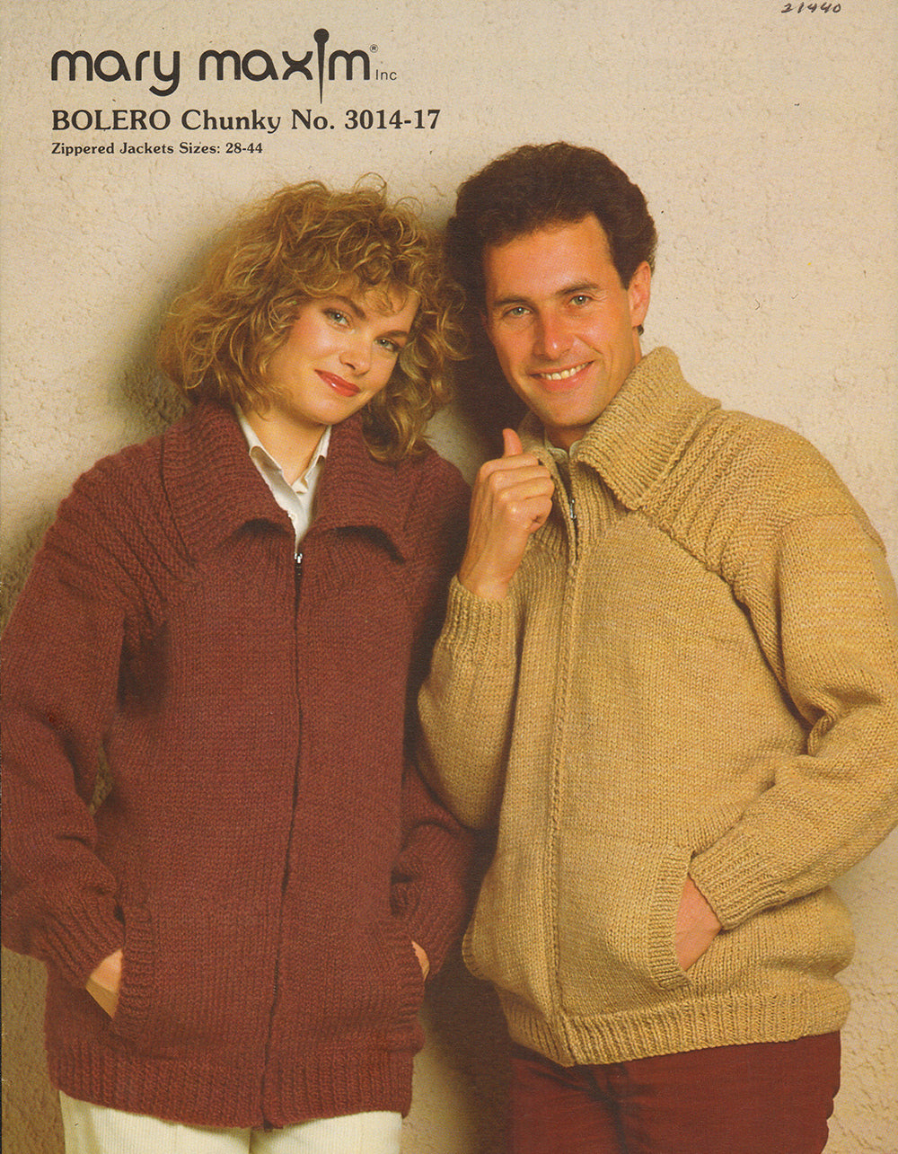 Patrón de chaqueta con cremallera