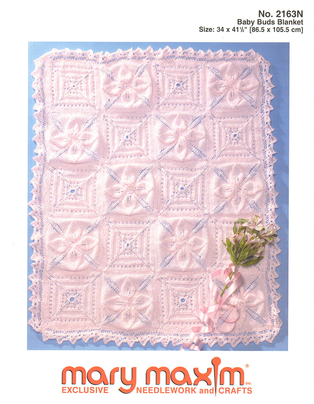 Patrón de manta de brotes de bebé