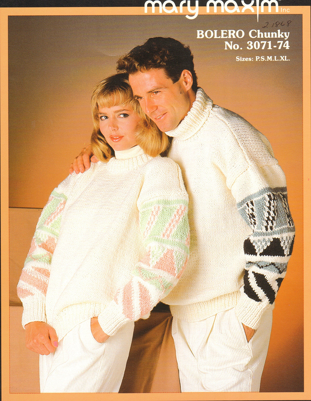 Jacquard Sleeve Sweater Pattern