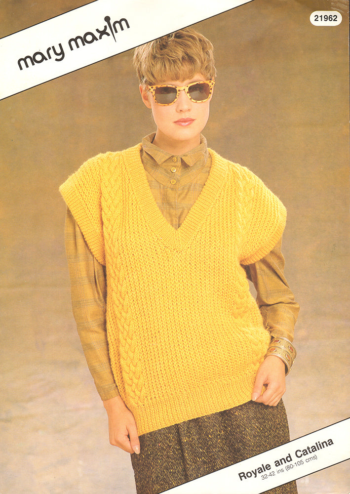 Patrón Chaleco Royale y Catalina