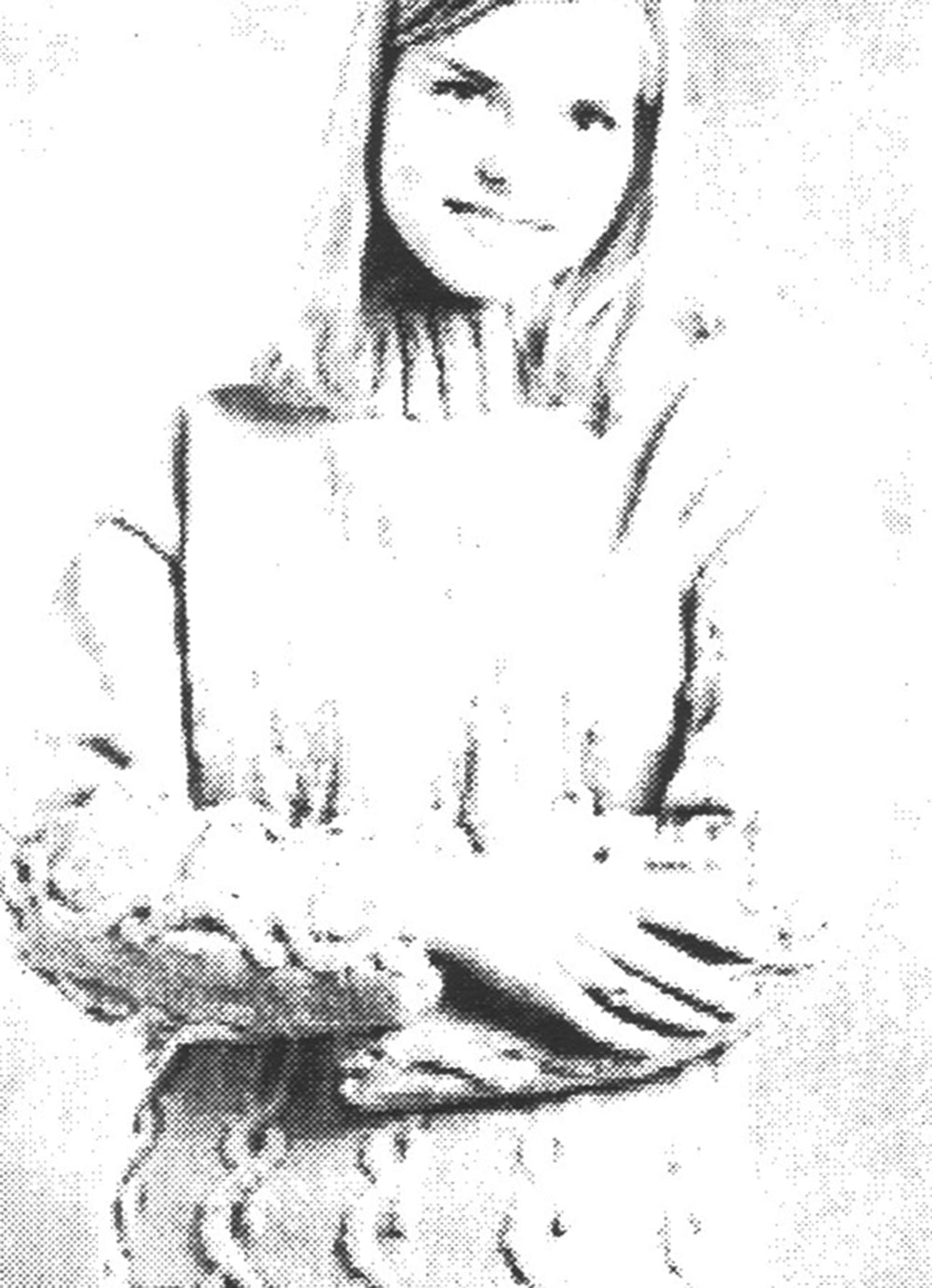 Modèle de pull flocon de neige Aran