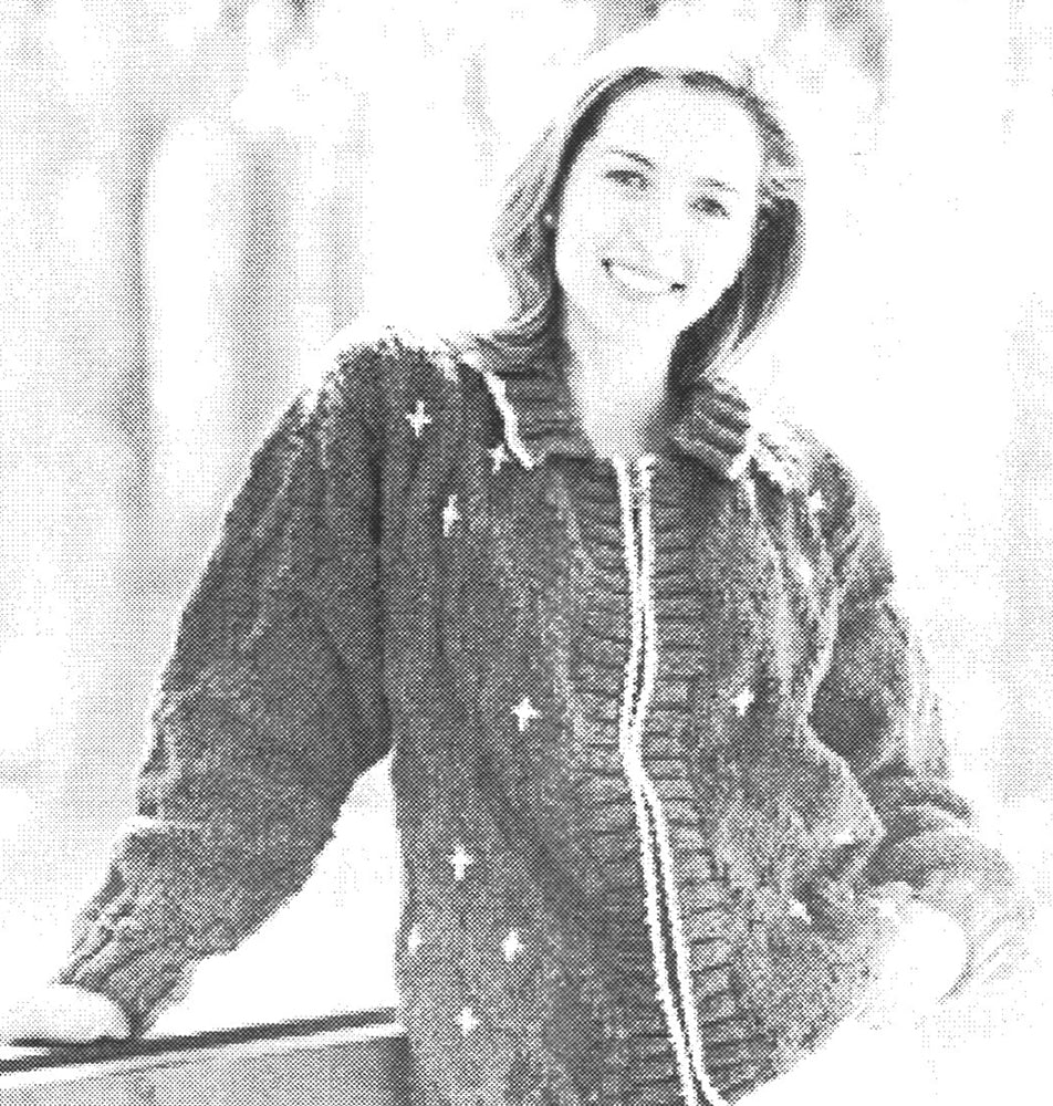 Modèle de veste en treillis de diamant