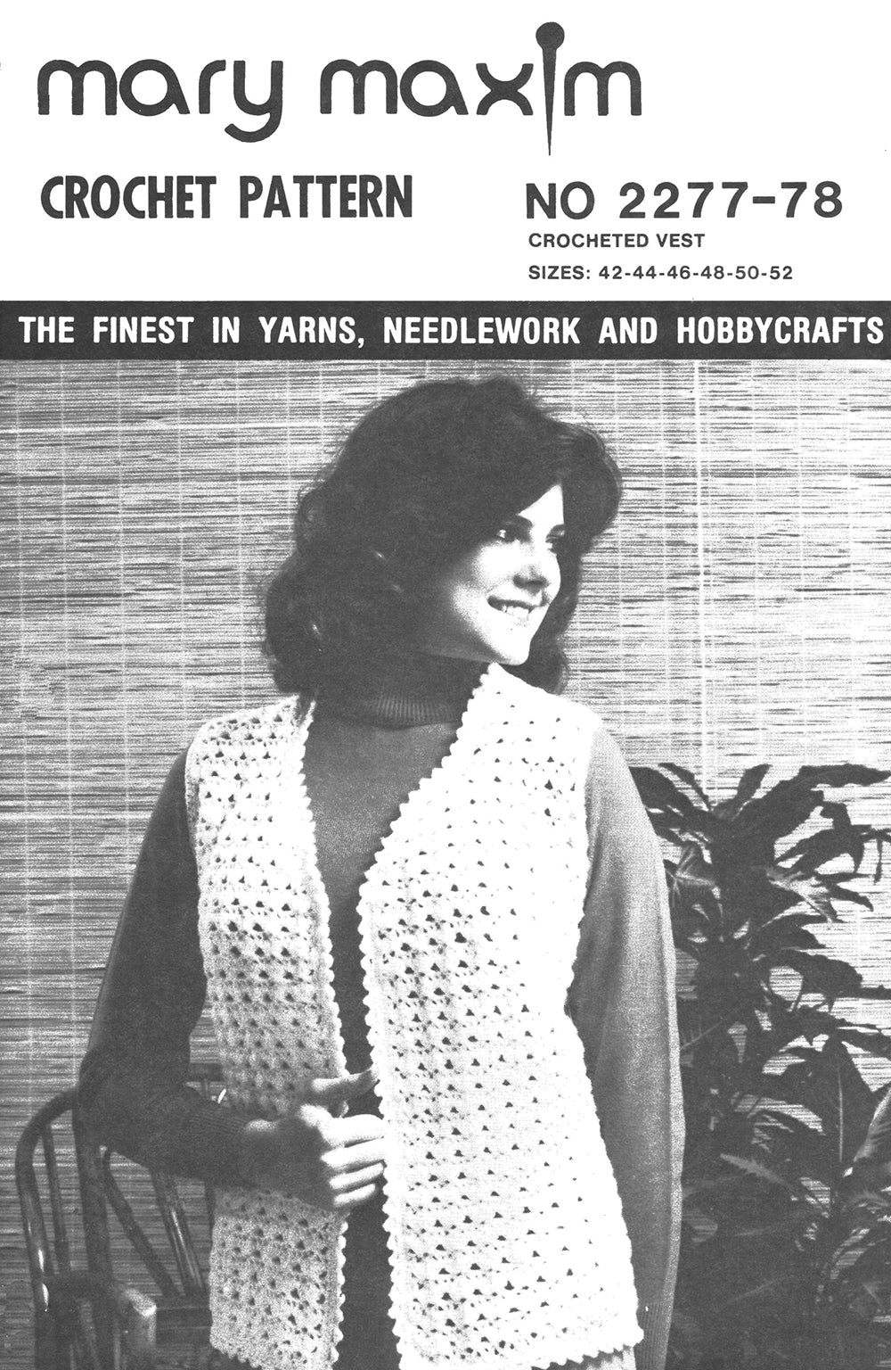 Crocheted Vest Pattern