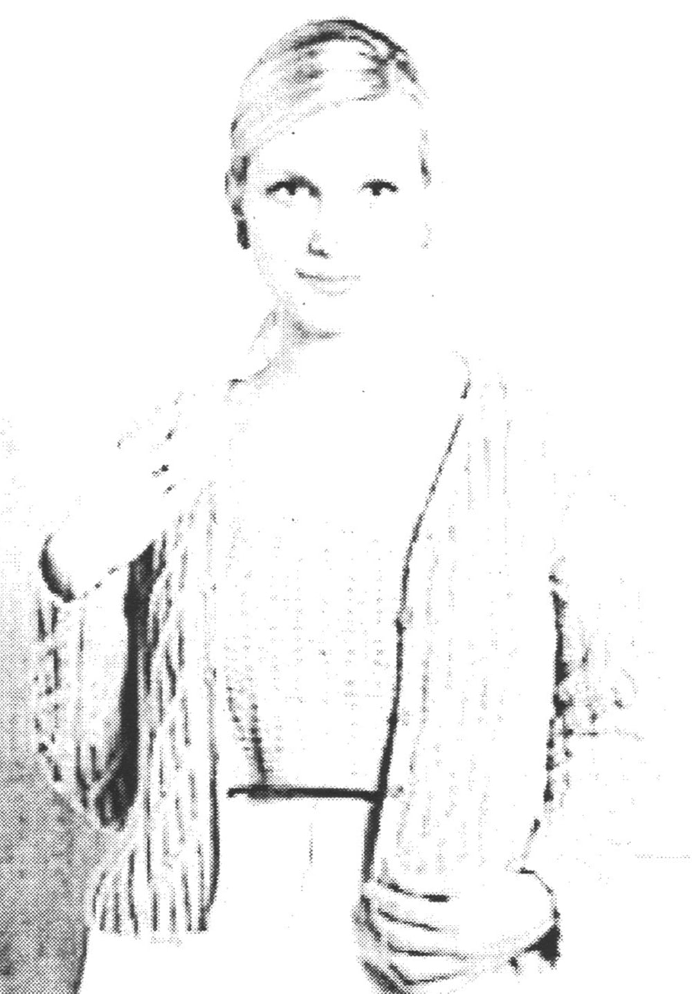 Modèle de Twin Set en coton sportif