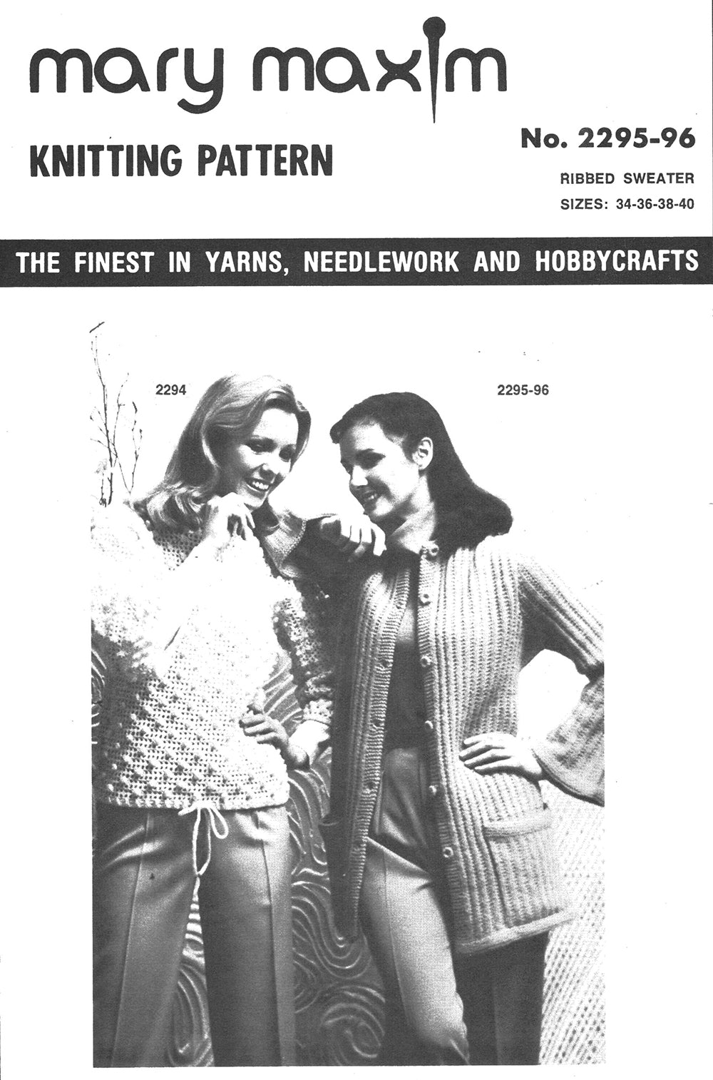 Ribbed Sweater Pattern