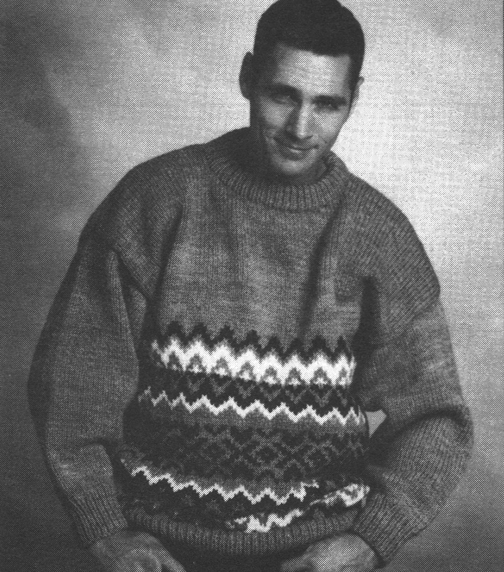 Modèle de pull à panneaux Fair Isle