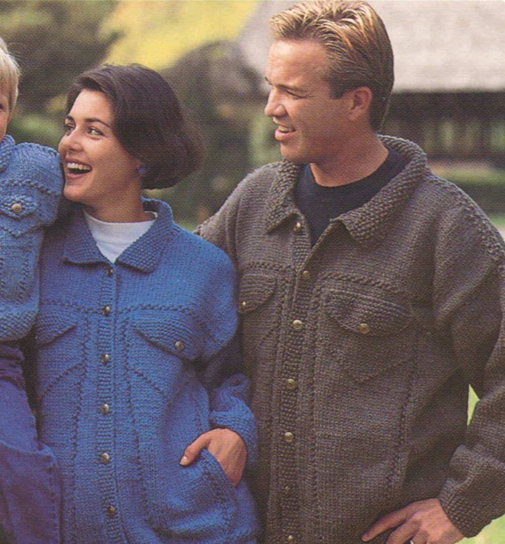 Patrón de chaqueta vaquera