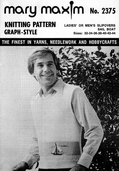 Sailboat Slipover Pattern