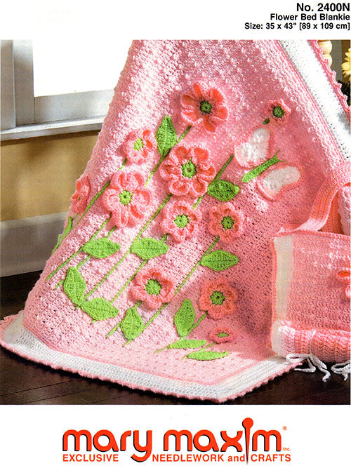 Flower Bed Blankie Pattern