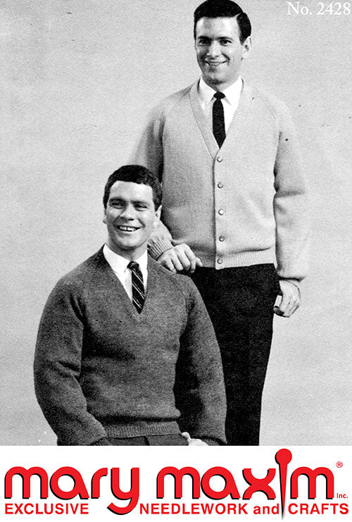 Modèle de cardigan et de pull à manches cloche pour hommes