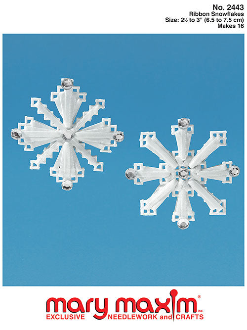 Plastic Canvas Snowflakes