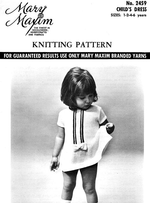 Child's Dress Pattern