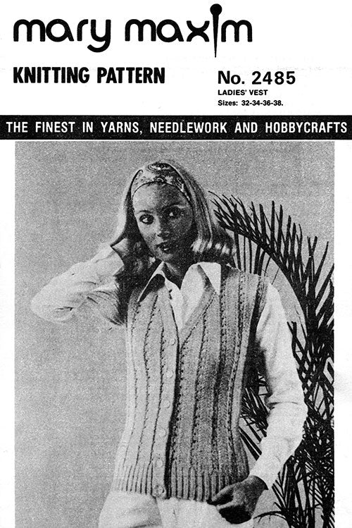 Ladies' Vest Pattern