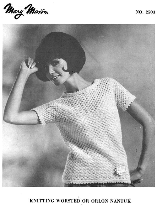 Gigi Knitted Pullover Pattern