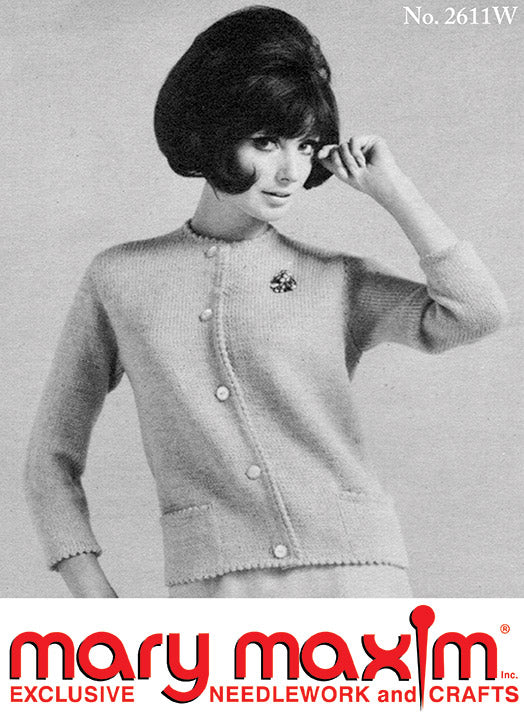 Ladies' Worsted Weight Jacket Pattern