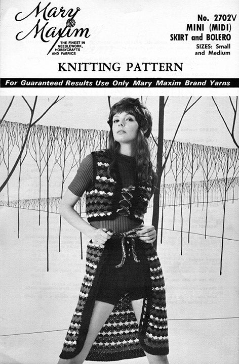 Mini (Midi) Skirt and Bolero Pattern