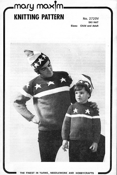 Patriotic Ski Hat Pattern