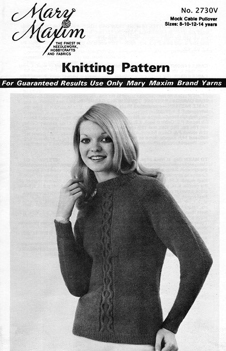 Patrón de jersey de ochos simulado