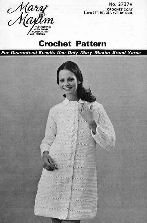 Ladies' Crochet Coat Pattern