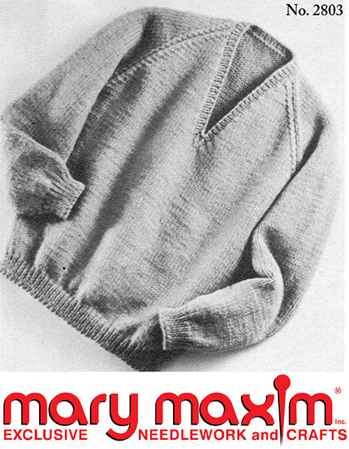 Bolero Men's Pullover Pattern