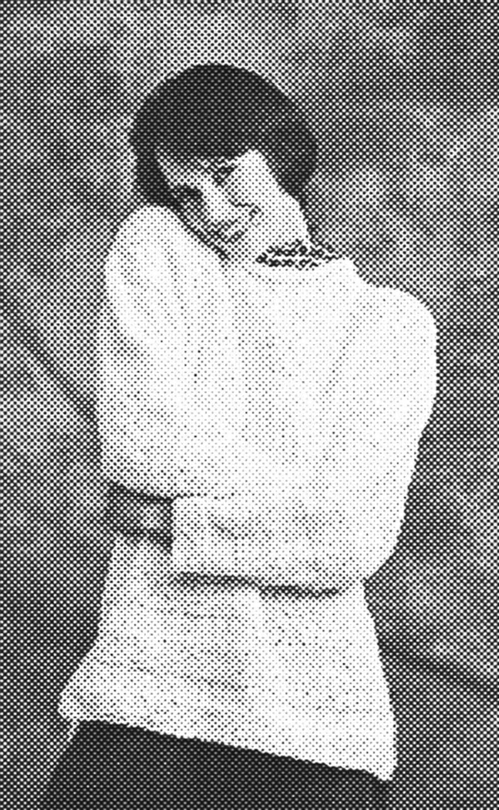 Patrón de túnica de chenilla