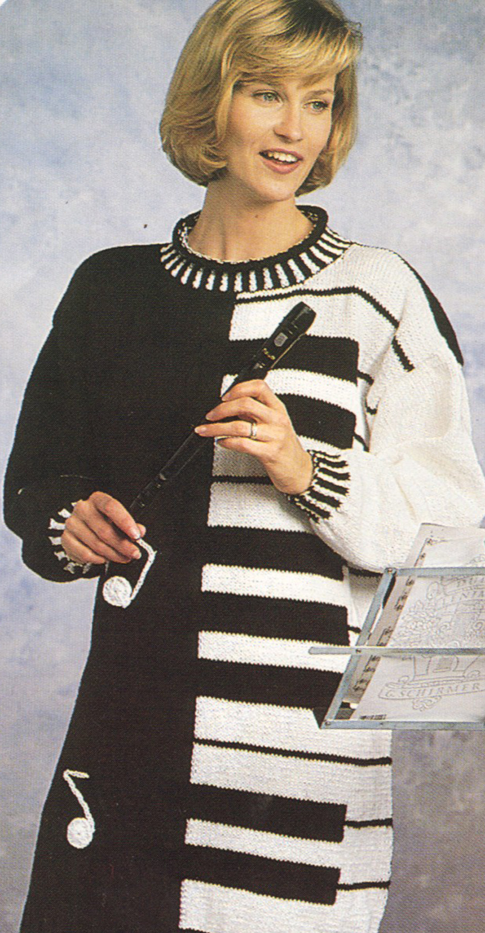 Patron de tunique musicale