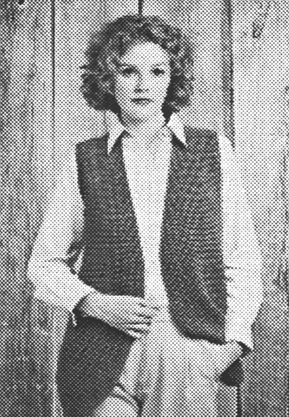 Modèle de gilet en jean au crochet