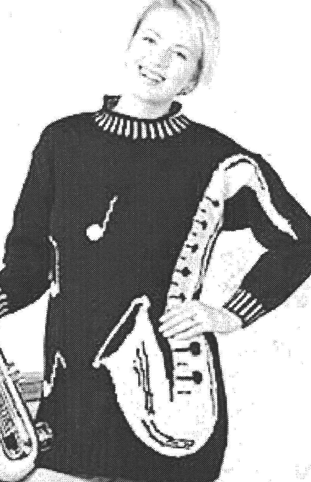 Patrón de túnica de jazz