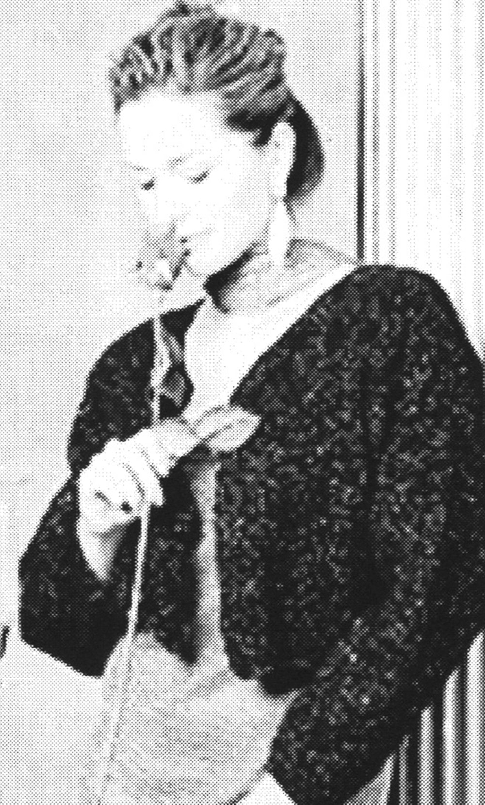 Patrón de cárdigan con brillo nocturno