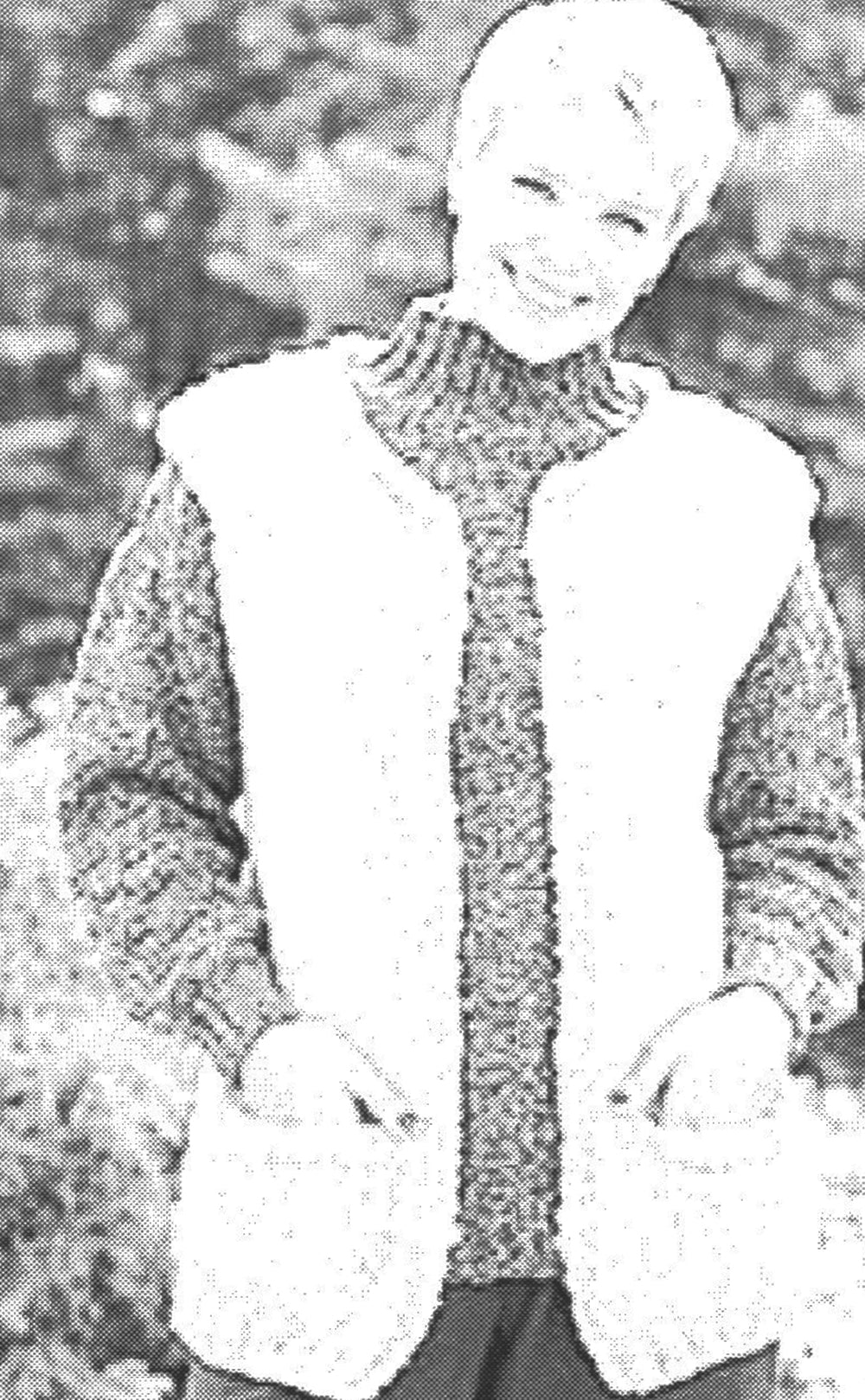 Patrón de jersey texturizado