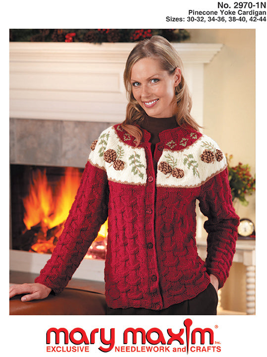 Pinecone Yoke Cardigan Pattern