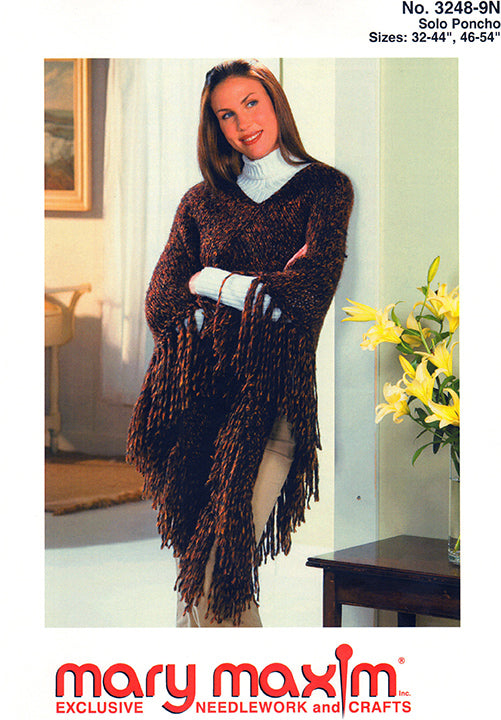 Patrón de poncho en solitario