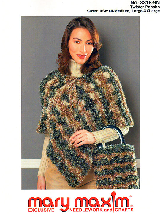 Modèle de poncho Twister