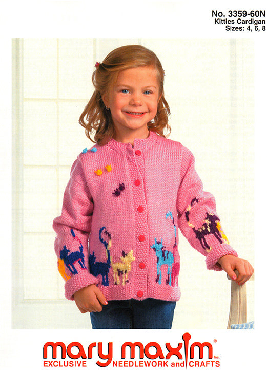 Modèle de cardigan pour chatons