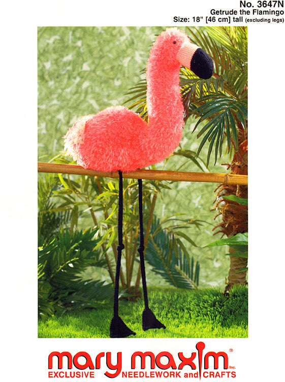 Getrude the Flamingo Pattern