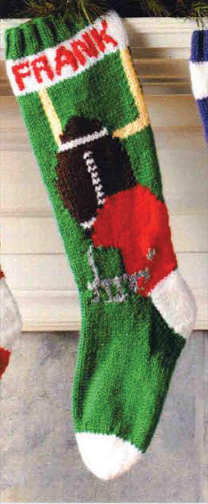 Football Stocking Pattern