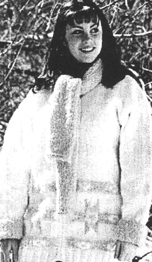 Patrón de chaqueta de tendencia de invierno fresco