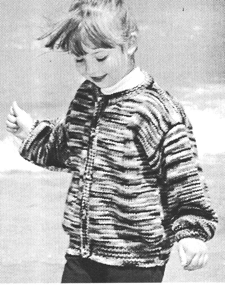 Patrón de cárdigan de camuflaje