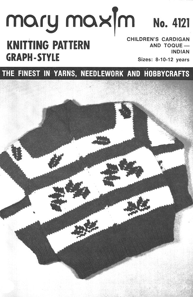 Patrón de cárdigan y toque indio para niños