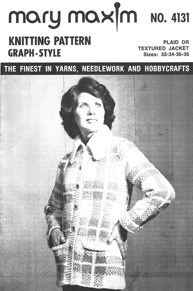 Patrón de chaqueta a cuadros o texturizada