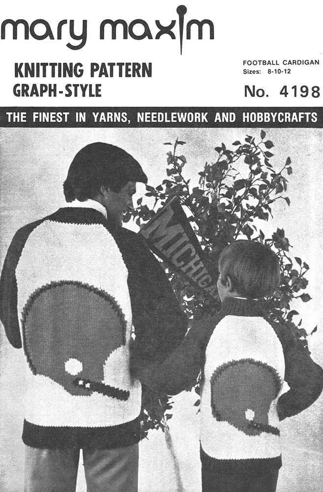 Patrón de cárdigan de fútbol