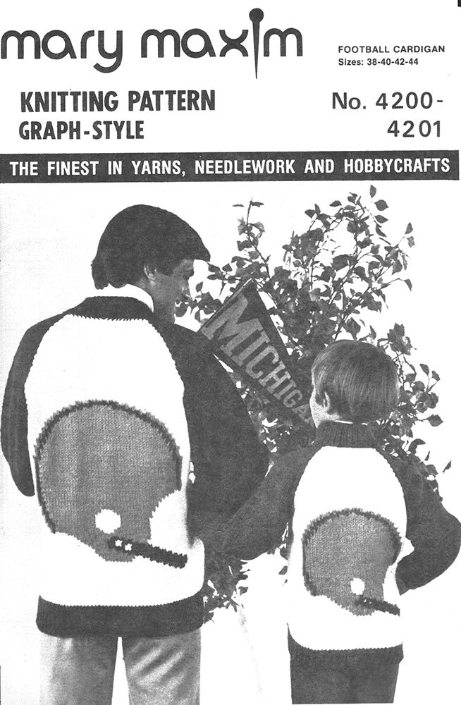 Patrón de cárdigan de fútbol